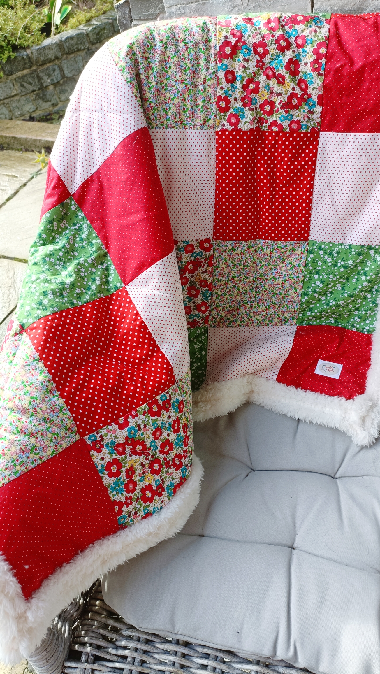 Bright & Beautiful Cot Quilt